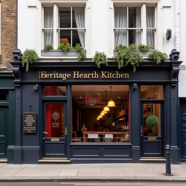 Exterior of Heritage Hearth Kitchen
